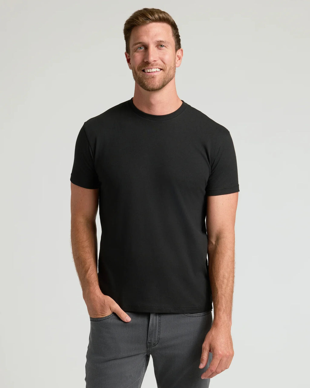 Crew Neck (5-pack) Black - Men's T-Shirts