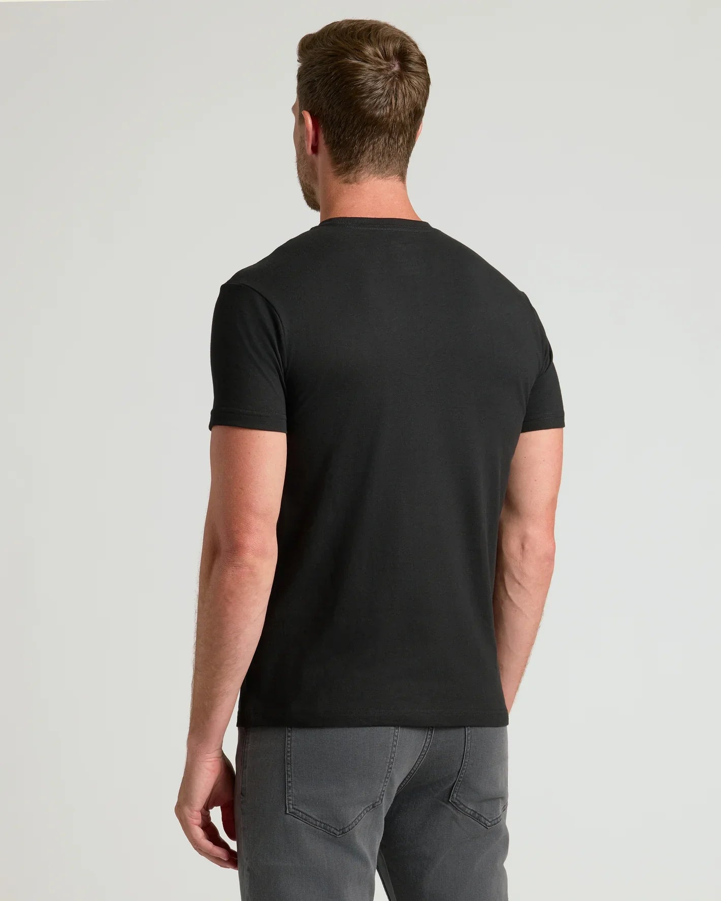 Crew Neck (5-pack) Black - Men's T-Shirts