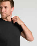 Crew Neck (5-pack) Black - Men's T-Shirts