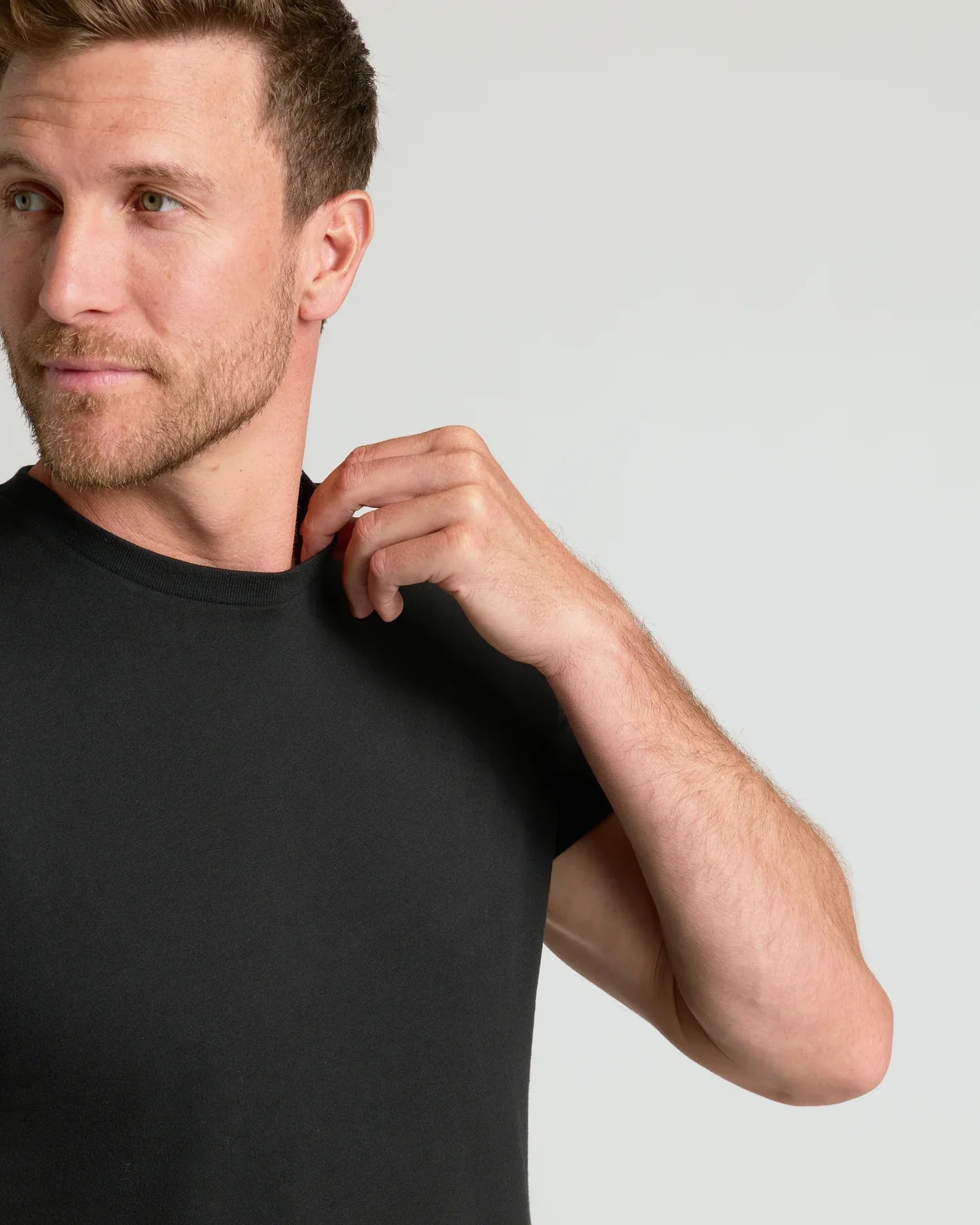 Crew Neck (5-pack) Black - Men's T-Shirts