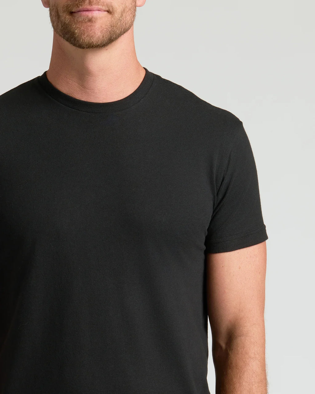 Crew Neck (5-pack) Black - Men's T-Shirts