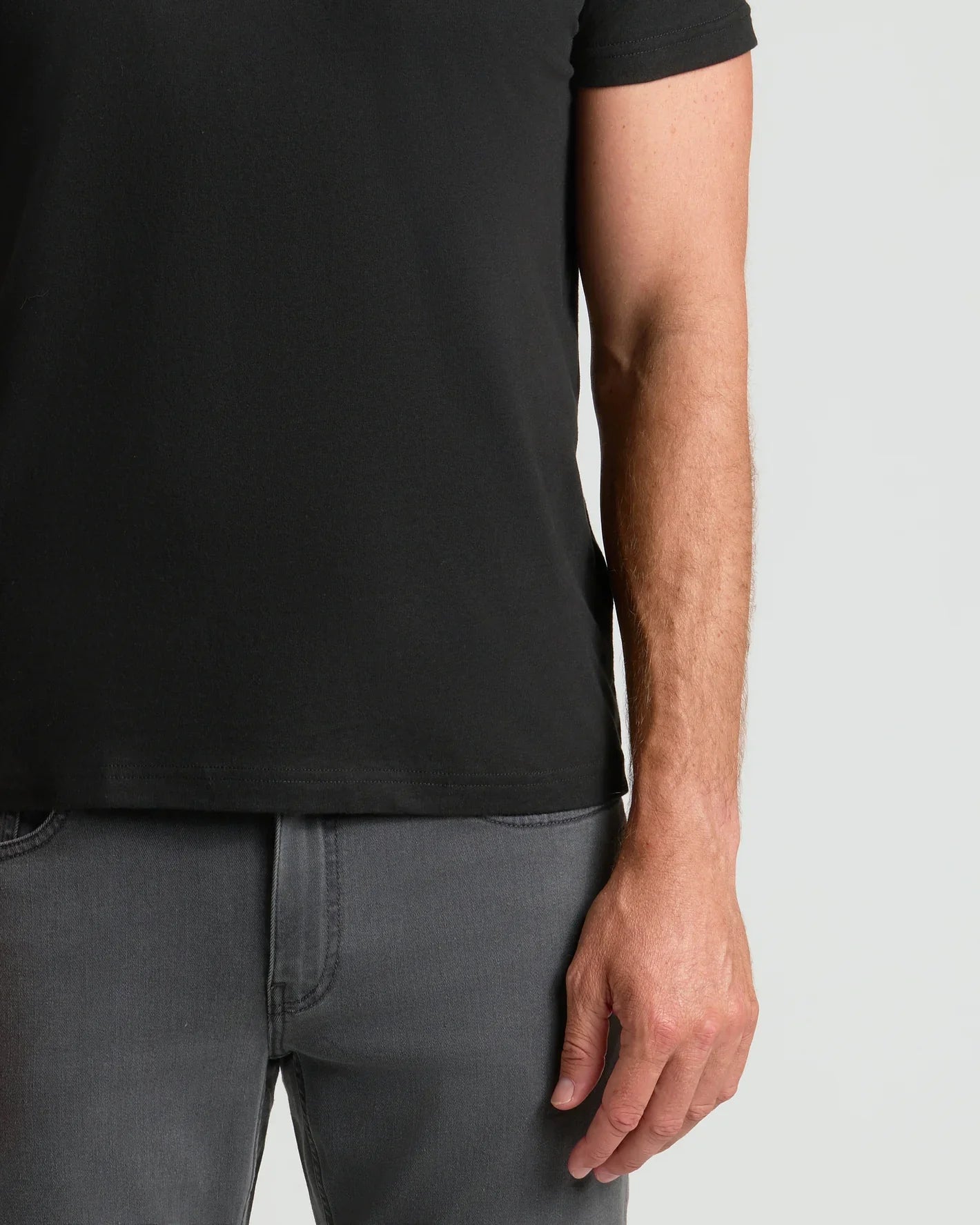 Crew Neck (5-pack) Black - Men's T-Shirts