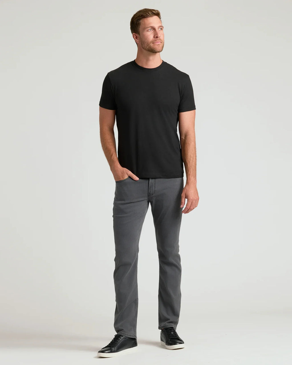 Crew Neck (5-pack) Black - Men's T-Shirts