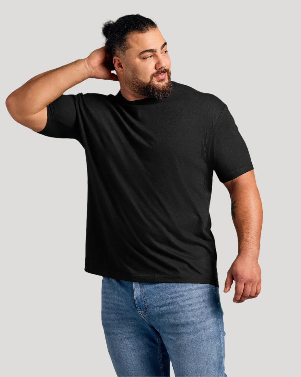 Crew Neck (5-pack) Black - Men's T-Shirts