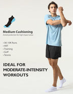 Cushioned Ankle Socks (6-pack)