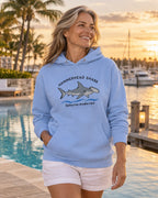 Hammerhead Shark - Embroidered Kimara Coast Hoodie
