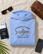 Hammerhead Shark - Embroidered Kimara Coast Hoodie