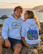 Hammerhead Shark - Embroidered Kimara Coast Hoodie